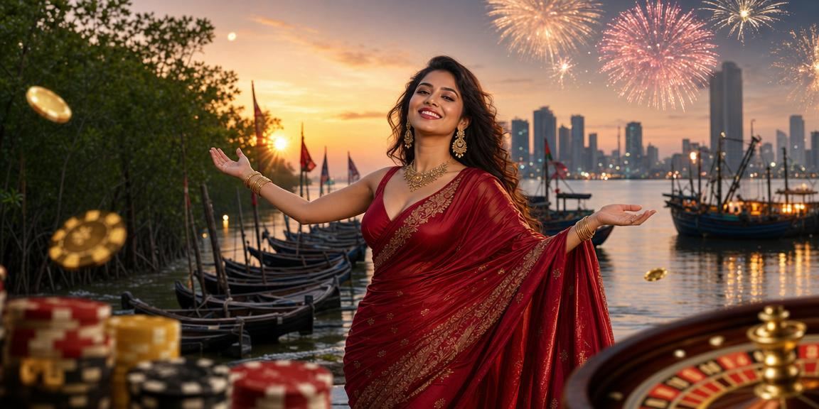 কক্সবাজারে বাংলাদেশি মডেলের হাতে মোবাইলে বেটিং অভিজ্ঞতার দৃশ্য